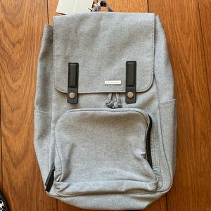Everlane Reverse Denim The Twill Snap Backpack